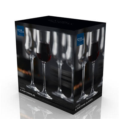 Juvel Porto Şarabı/Grappa Kadeh (6 adet) 9 cl
