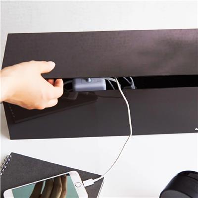 Kablo Yönetim Kutusu Siyah