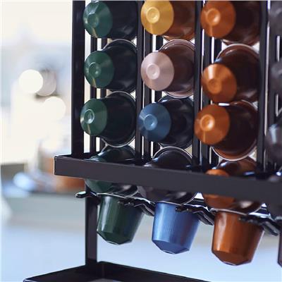 Kahve Kapsül Tutucu S - Siyah