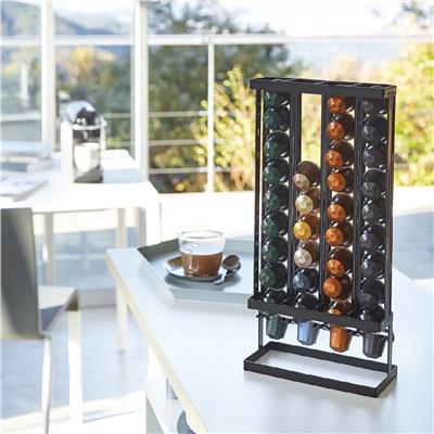 Kahve Kapsül Tutucu S - Siyah