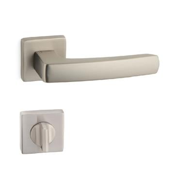 Kale Rozetli Kapı Kolu Takımı Saten Rengi