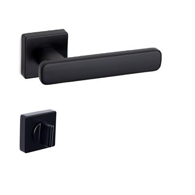 Kappa Rozetli Kapı Kolu Takımı Siyah  Renk