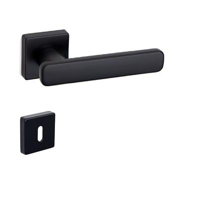 Kappa Rozetli Kapı Kolu Takımı Siyah  Renk