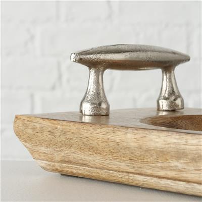 Karışık Renk Dekoratif Tepsi 19Cm