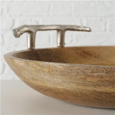 Karışık Renk Geyik Boynuz Model Dekoratif Kase 11Cm