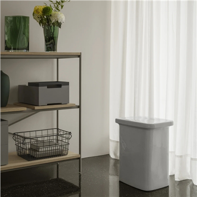 KASANE MDF Tepsi Antrasit S Boy 24x19x3 cm