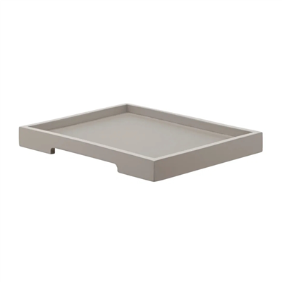 KASANE MDF Tepsi Ay Kumru Rengi S Boy 24x19x3 cm