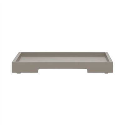 KASANE MDF Tepsi Ay Kumru Rengi S Boy 24x19x3 cm