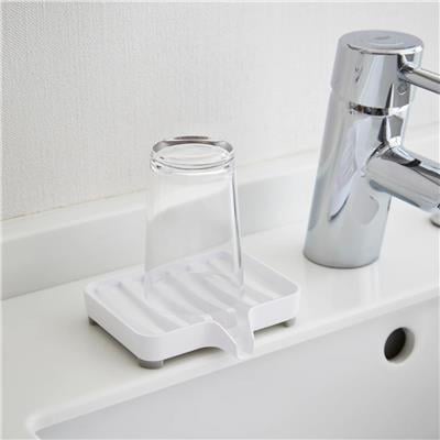 Katı Sabunluk Beyaz 11x10x2 cm