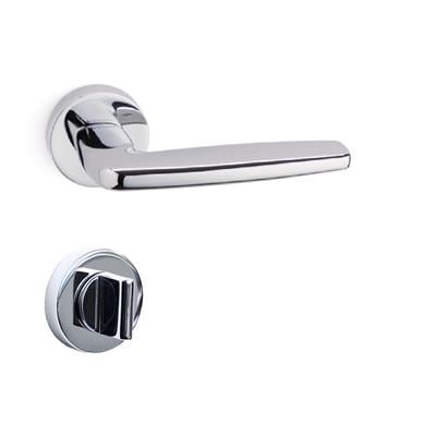 Kaya Rozetli Kapı Kolu Takımı Krom Renk