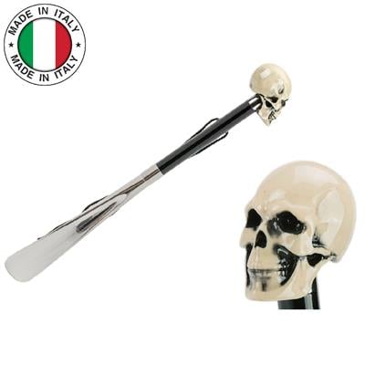 Kemik Kafatası Lüks Ayakkabı Çekeceği H: 50 cm