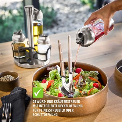 Kippo Döner Baharatlık 5 Parça Paslanmaz Çelik 