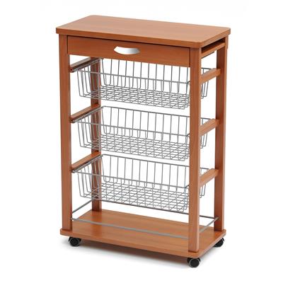 Kiraz Ağacı 3 Sepet Çekmeceli Mutfak