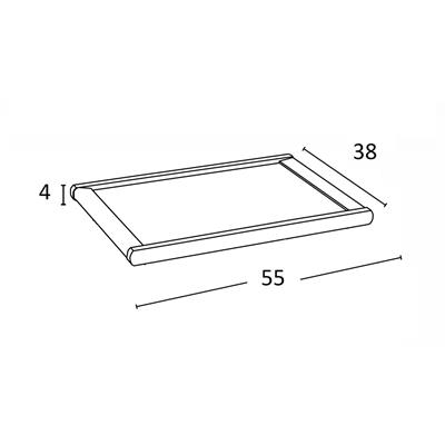 Kiraz Agacı Ahşap İçecek Tepsisi