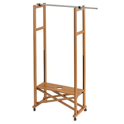 Kiraz Ağacı Ahşap Katlanır Elbise Askılığı Ceviz 