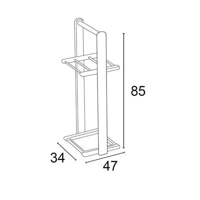 Kiraz Ağacı Ahşap  Şemsiyelik