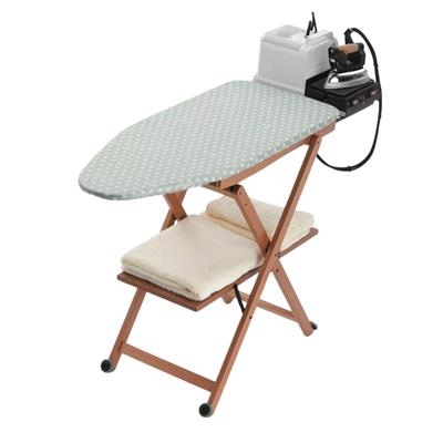 Kiraz Ağacı Ahşap Ütü Masası Ceviz Renk