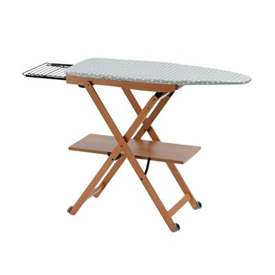 Kiraz Ağacı Ahşap Ütü Masası Ceviz Renk