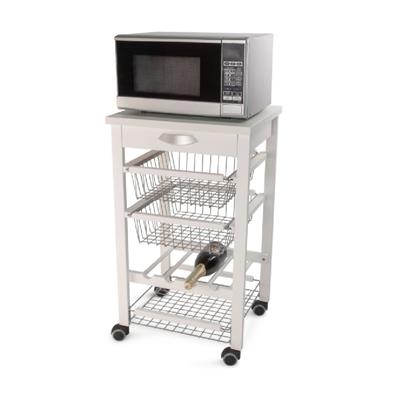 KİRAZ AĞACI BEYAZ MUTFAK ARABASI