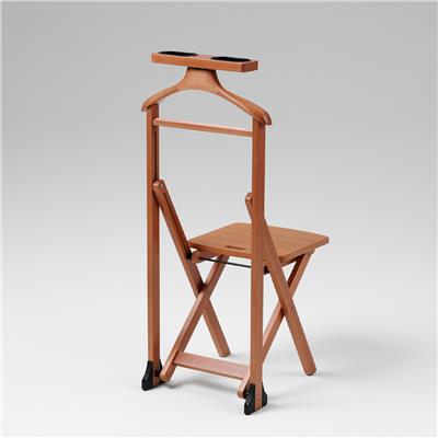 Kiraz Ağacı  Ahşap Kalanabilir Sandalyeli Dilsiz Uşak