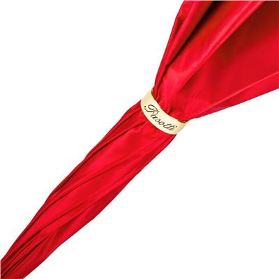 Dahlia Kırmızı Asetat Saplı Çift Kat Kumaşlı Şemsiye 93 cm