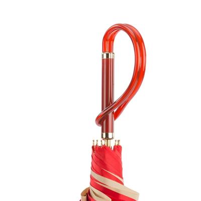 Dahlia Kırmızı Asetat Saplı Çift Kat Kumaşlı Şemsiye 93 cm