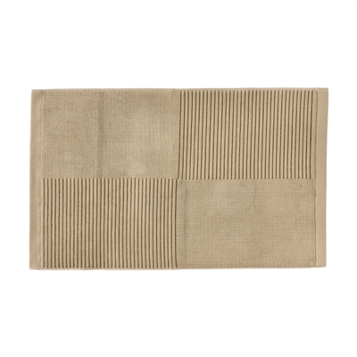 Klasik Banyo Paspası Camel Rengi 50x80 cm