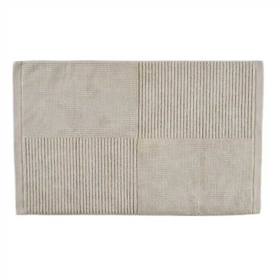 Klasik Banyo Paspası Kum Rengi 50x80 cm