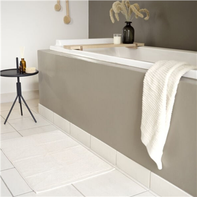 Klasik Banyo Paspası Kum Rengi 50x80 cm