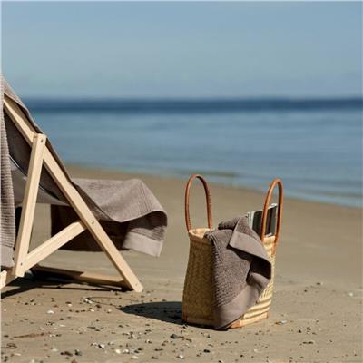 Klasik Banyo/Plaj Havlusu Martı Grisi %100 Pamuk 70x140 cm