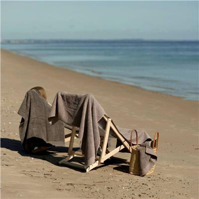 Klasik Banyo/Plaj Havlusu Martı Grisi %100 Pamuk 70x140 cm