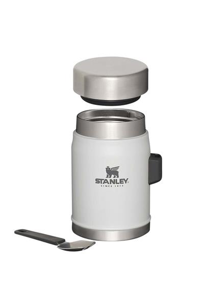 Stanley Klasik Paslanmaz Çelik Yemek Termosu Kaşıklı 0,40 LT - Beyaz