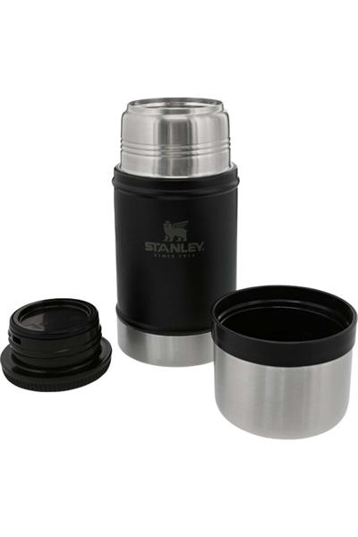 Stanley Klasik Vakumlu Çelik Yemek Termosu 0.70 Lt - Siyah