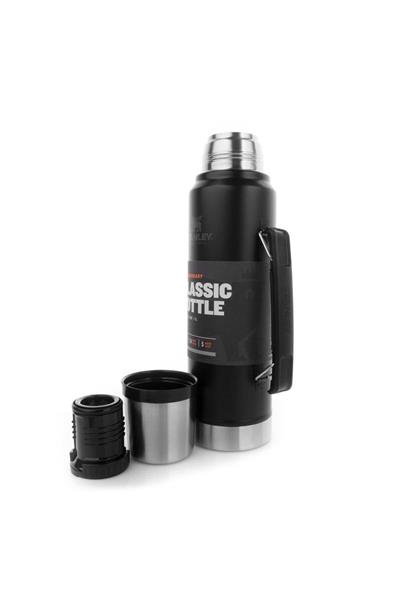 Stanley Klasik Vakumlu Paslanmaz Çelik Termos 1 LT - Siyah