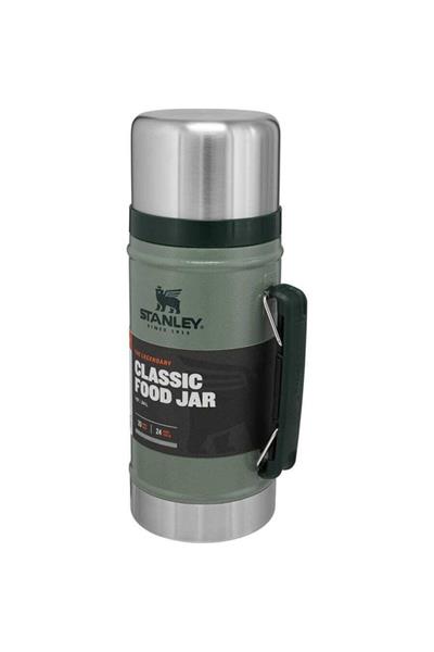 Klasik Vakumlu Çelik Yemek Termosu 0.94 Lt - Yeşil