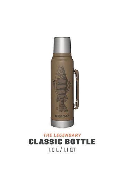 Stanley Klasik Vakumlu Paslanmaz Çelik Termos 1 LT - Balık Desen