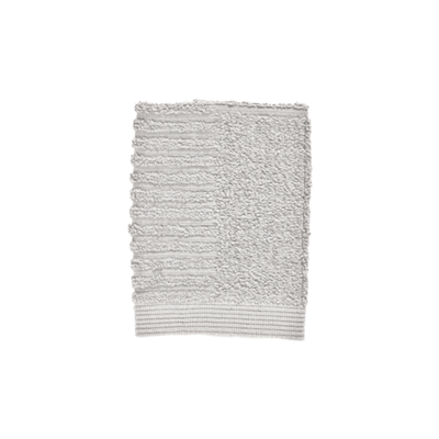 Klasik Yüz Havlusu Soft Gri %100 Pamuk 30x30 cm