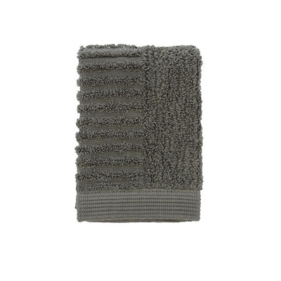 Klasik Yüz Havlusu Zeytin Yeşili %100 Pamuk 30x30 cm