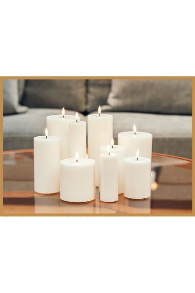 Krem Rengi Led Mum 10X20 Cm - De Rf-0114