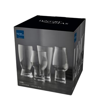 Kristal Bira Bardağı 4 Adet 19,5 Cm