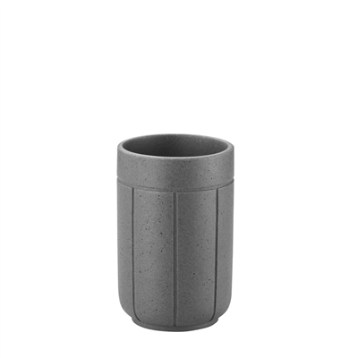 KUA Diş Fırçalık Bardak Gri Ø7 cm