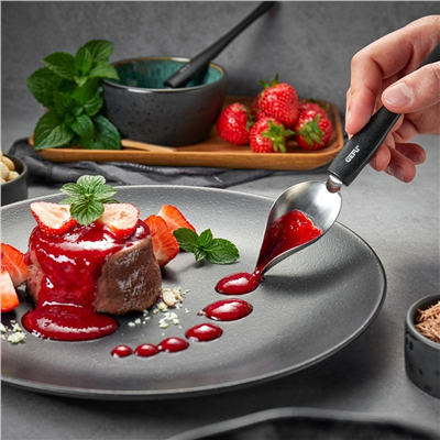 Kulınarı Dekorasyon Kaşıkları Paslanmaz Çelik 2 Parça 18 - 20 Cm