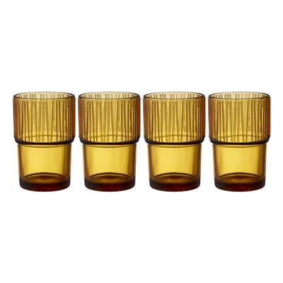 Kusintha Cafe Cam 4 Adet Amber 38 Cl