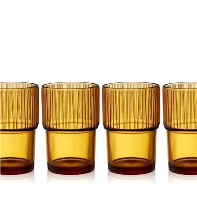 Kusintha Cafe Cam 4 Adet Amber 38 Cl