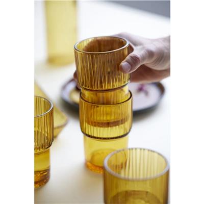 Kusintha Cafe Cam 4 Adet Amber 38 Cl