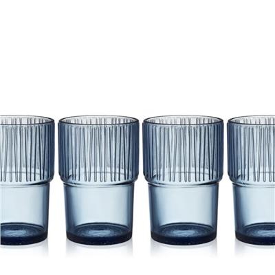 Kusintha Cafe Cam 4 Adet Mavi 38 Cl