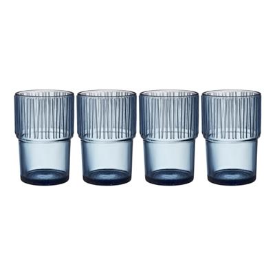 Kusintha Cafe Cam 4 Adet Mavi 38 Cl