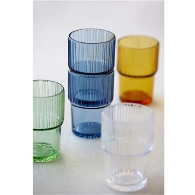 Kusintha Cafe Cam 4 Adet Mavi 38 Cl