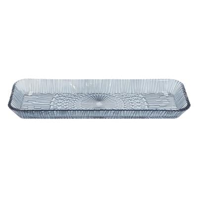 Kusintha Servis Tabağı Dikdörtgen Mavi 38 X 14 X 3 Cm