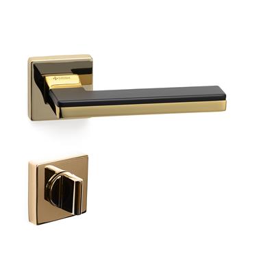 Larıssa Kapı Kolu Takımı Altın Siyah Renk